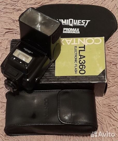 Фотовспышка Contax TLA360 с отражателем LumiQuest