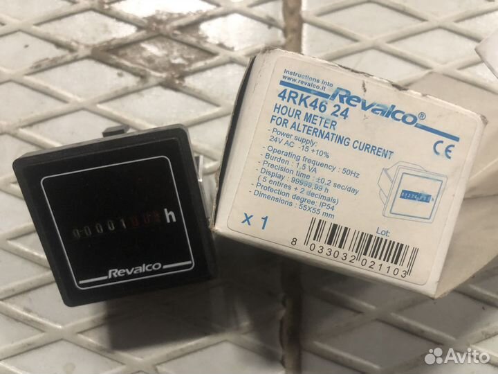 Счетчик наработки моточасов Revalco