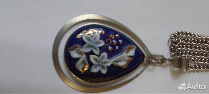 Кулон Фарфор с цепочкой