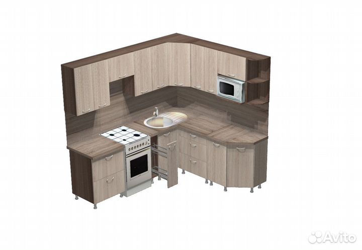 Кухня угловая