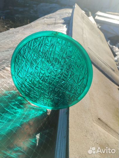 Светофильтр (линза ) от светофора СССР 60 годов