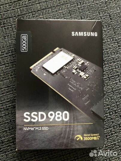 SSD m.2 nvme Samsung 980 500Гб