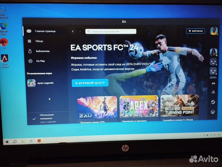 Продам ноутбук HP Notebook 15-ay000ur
