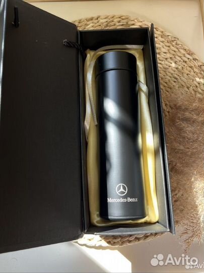 Термос - термокружка Mercedes Веnz. 2 варианта