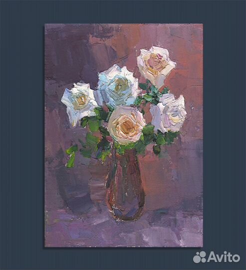 Натюрморт, картина маслом