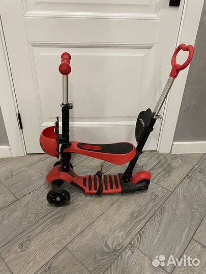 Самокат трехколесный kreiss 5в1