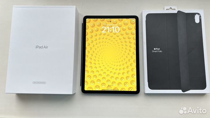iPad Air 4 64gb с чехлом SMART Folio