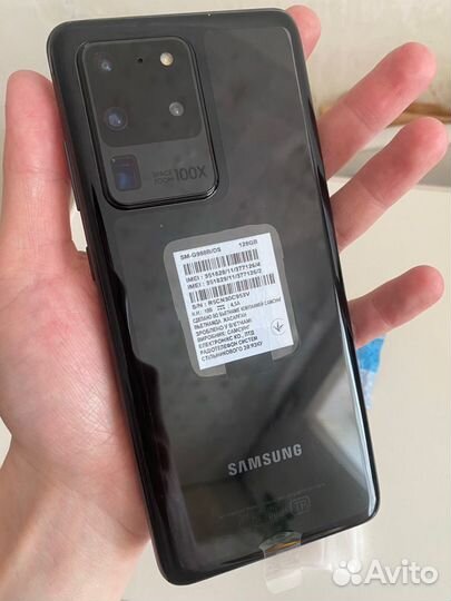 Samsung Galaxy S20 Ultra 5G, 12/128 ГБ