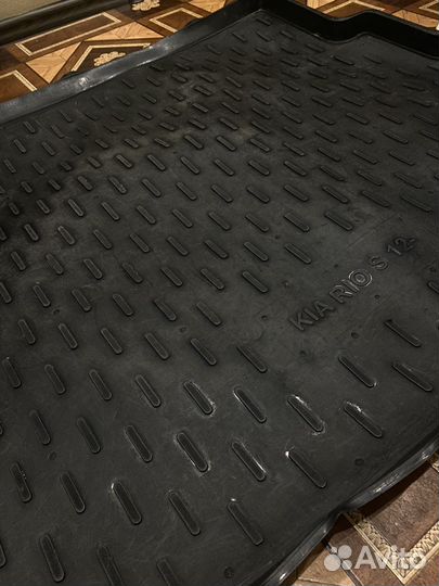 Коврик в багажник kia rio 3