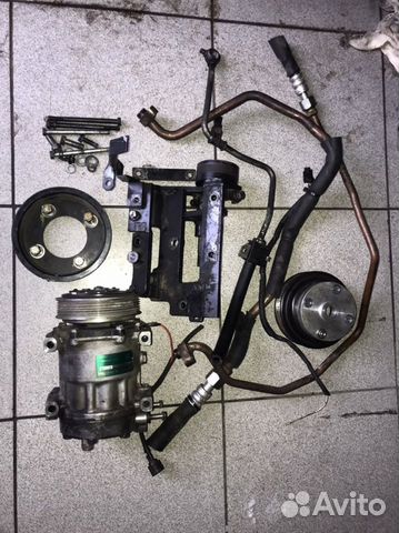 Комплект компрессора рефрежиратора nissan cabstar