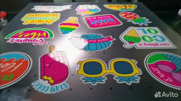 Печать UV DTF метровая