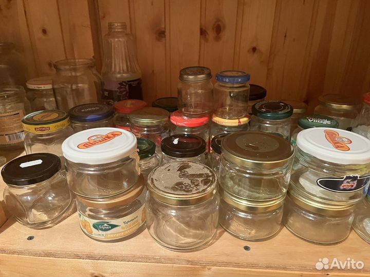Банки стеклянные 0,5 л 0,7л 1 л. 3 л