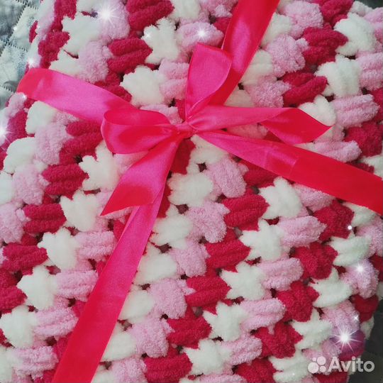 Плед детский плюшевый