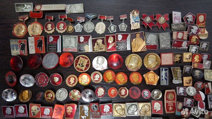 Значки с лениным 240 значков