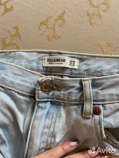 Шорты джинсовые pull bear 42 (46-48 размер)