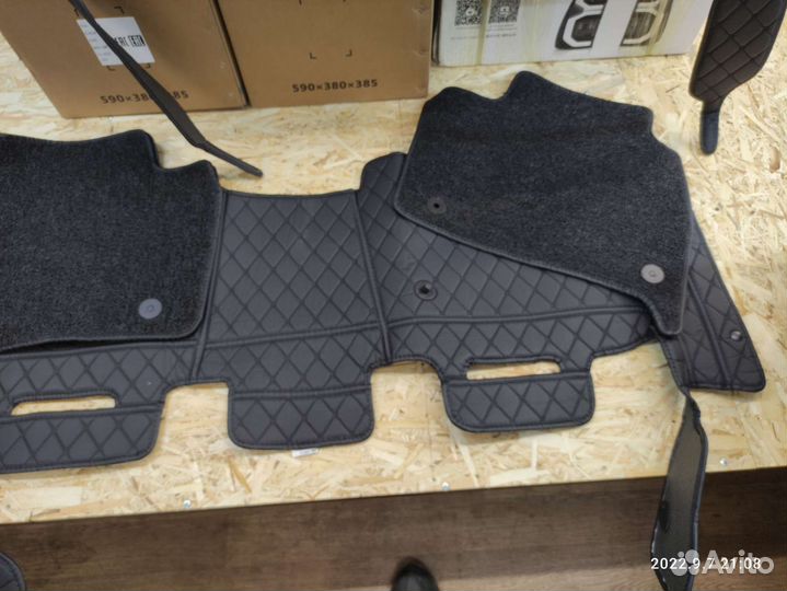 Ковры салона 3d lexus 570 land cruiser 200