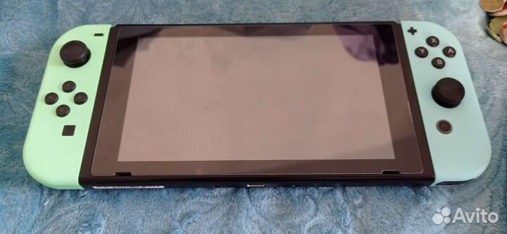 Nintendo switch animal crossing edition