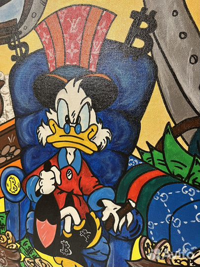 Картина ручной работы акрил