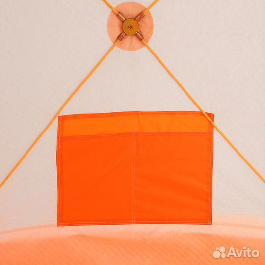 Палатка зимняя медведь куб 2 утепленная