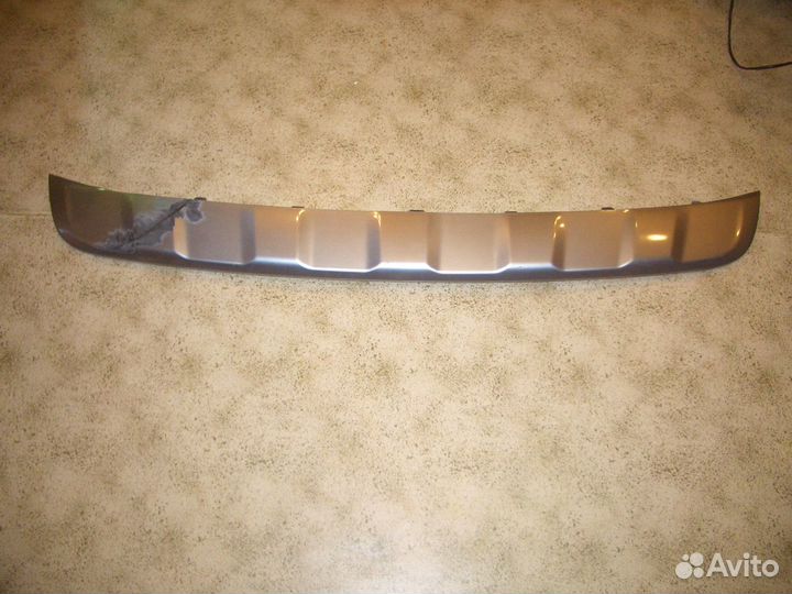 Накладка заднего бампера Киа Соренто Прайм с14