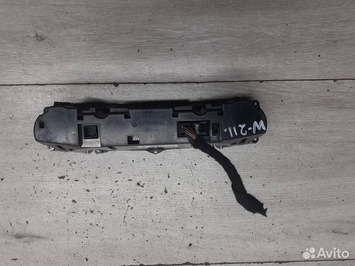 Блок управления климат контролем Mercedes W211 E