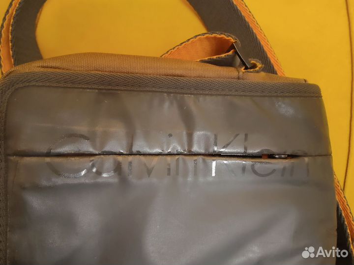 Мужская сумка через плечо calvin clein