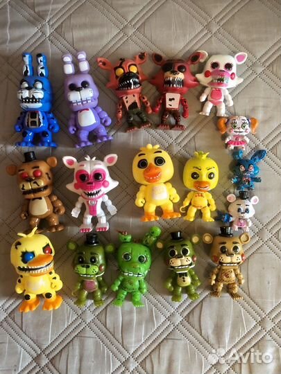 Фигурки аниматроников 17 шт