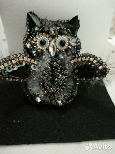 Брошь ручной работы