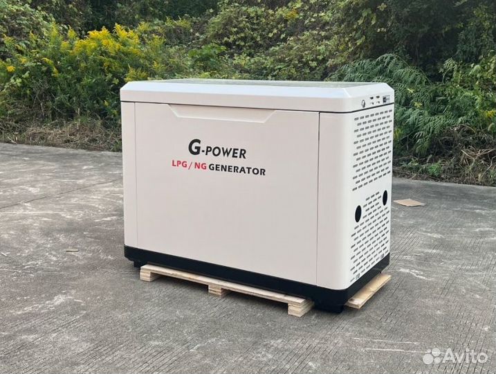 Газовый генератор 15 kW g-power SL15000SE3