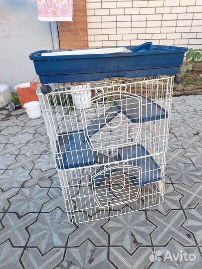 Клетка для шиншиллы бу