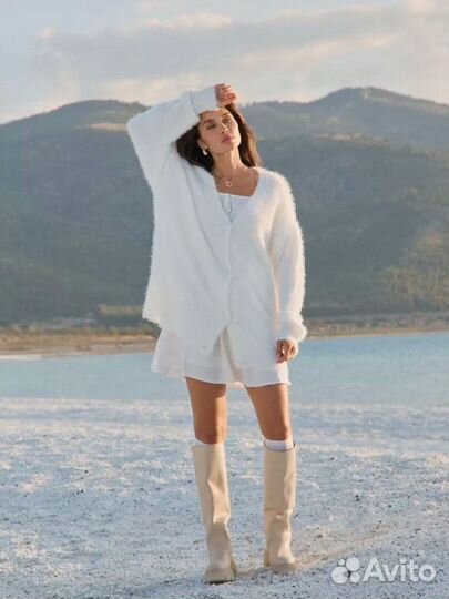 Кардиган женский пушистый