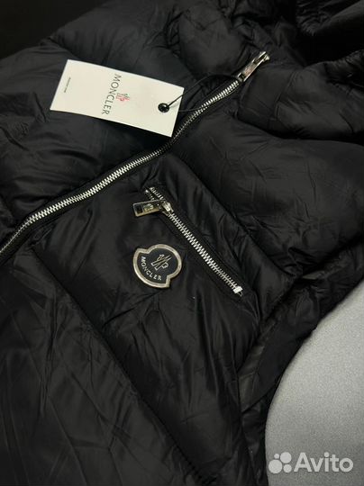 Жилетка Moncler мужская черная