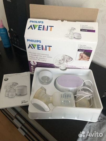 Молокоотсос avent philips электрический