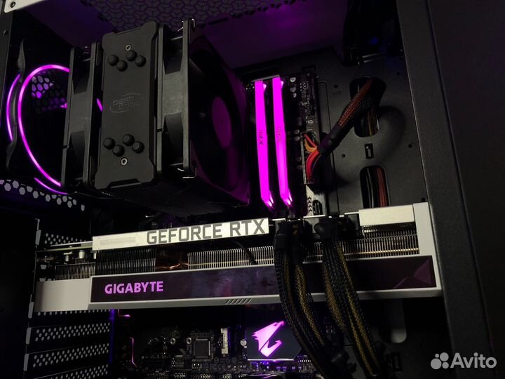 Игровой пк RTX 4060 + AMD Ryzen 5 7500f