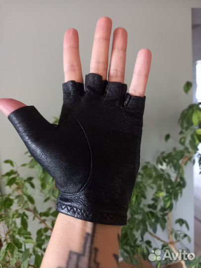 Печатки полуперчатки натуральная кожа