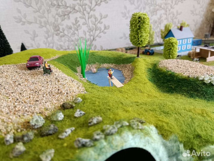 Железная дорога eagle moss collection