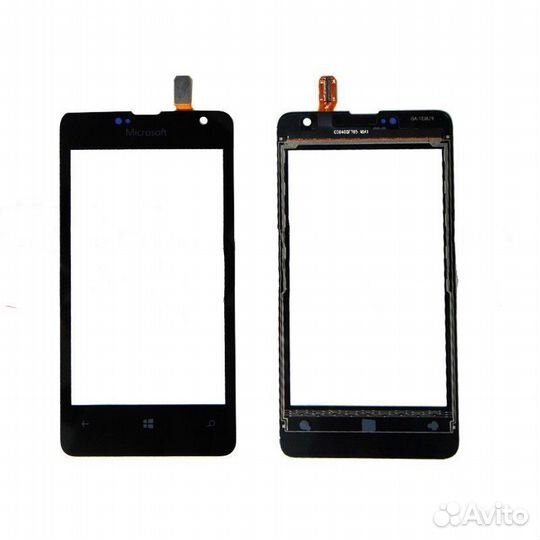 Сенсорное стекло (тачскрин) для Microsoft 430 Dual