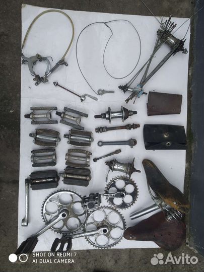 Запчасти на велосипед СССР и современные