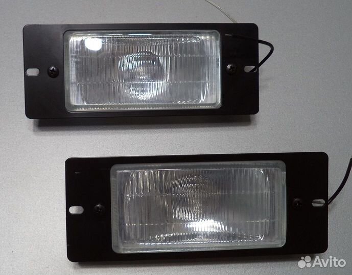 Фары дополнительные птф прямоугольные 185мм на 75м