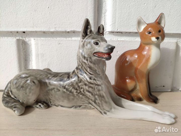 Фарфоровые статуэтки лфз СССР (цена за 2)