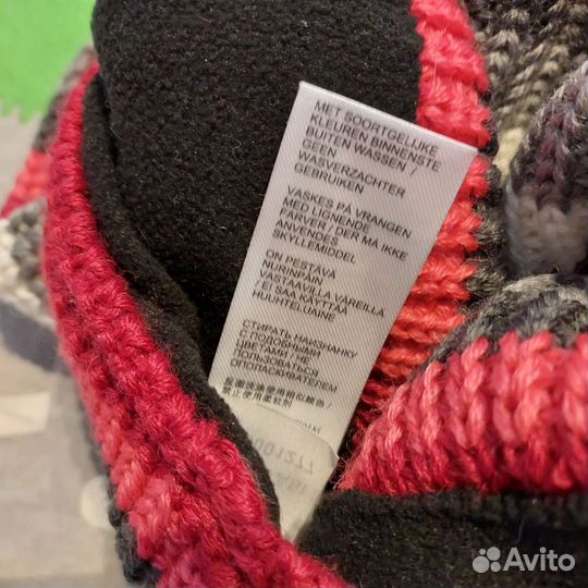 Jack wolfskin шапка вязаная длинная