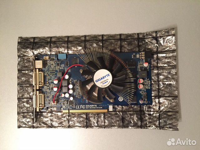 Видеокарта Gigabyte GeForce 9600 GT 512 MB