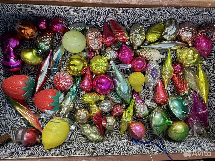 Елочные игрушки СССР