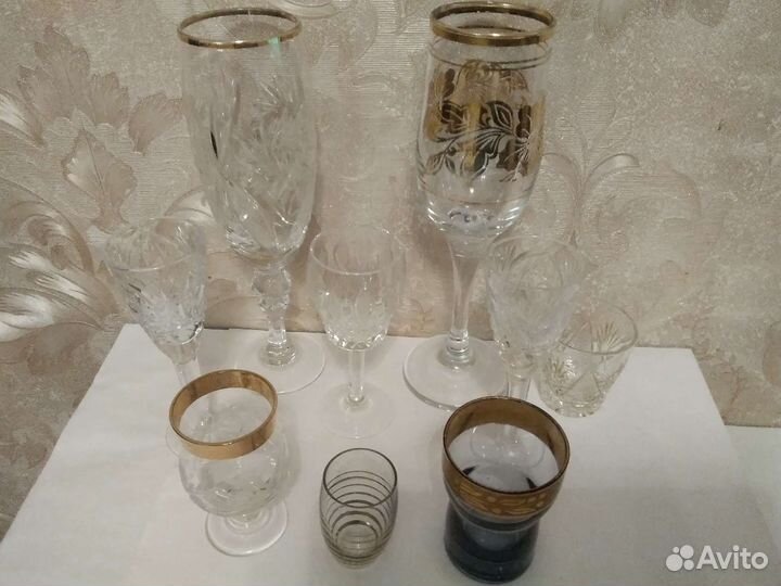 Фужеры и рюмки СССР