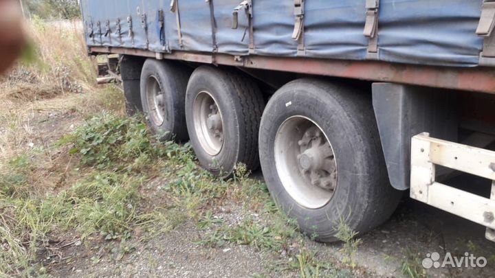 Полуприцеп тентованный Krone SD, 2002