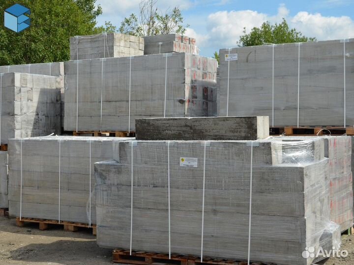 Мегаблоки из полистиролбетона D400-D600 Доставка