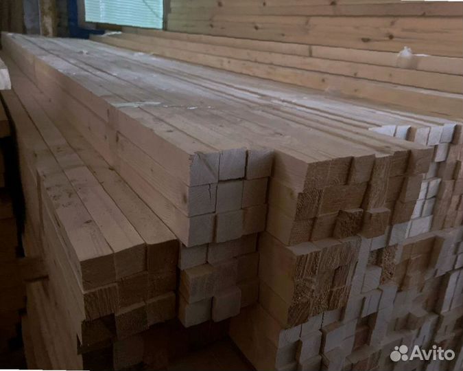 Брусок сухой строганный