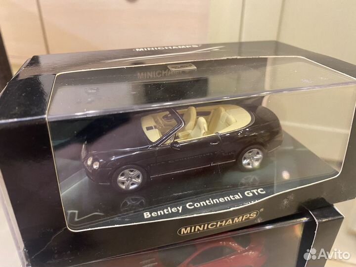 Minichamps bentley continental gtc 1:43