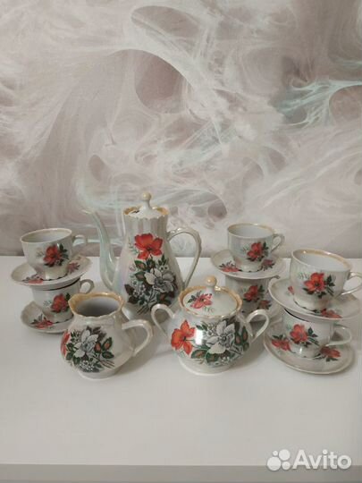 Кофейный сервиз СССР. Довбыш