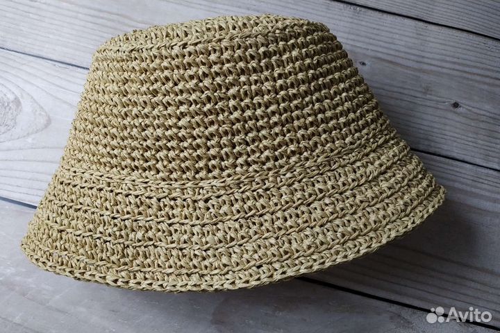 Панама из рафии